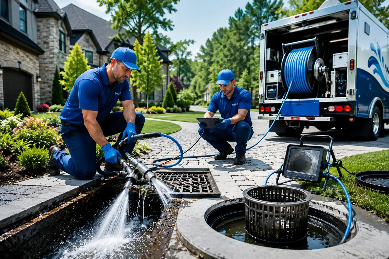 Local outdoor drain cleaning professionals in Aberdeen, MD